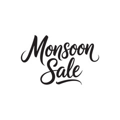 Monsoon Sale typography