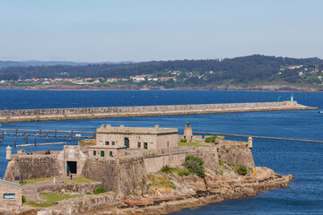 Obraz premium A Coruna in Spanien