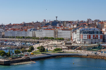 A Coruna in Spanien