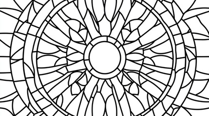 Obraz premium Intricate Mandala Design (1)