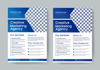  Corporate creative colorful business flyer template business proposal, promotion, advertise, publication, cover .