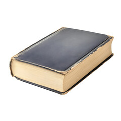 Single book isolate on white background