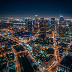 Fototapeta premium hong kong city at night