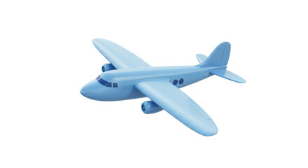 Isolated Cartoon Airplane
