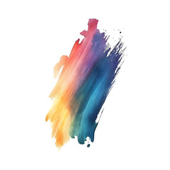 watercolor paint brush strokes