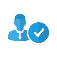 Approved User or Verified Profile Icon