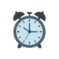 Classic Twin-Bell Alarm Clock Icon