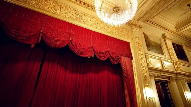 Ornate Theatre Drapery