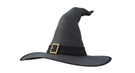 Isolated Witch Hat