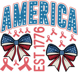 Obraz premium America SVG PNG, 4th of july Cut File