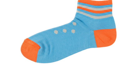 Isolated Blue Sock
