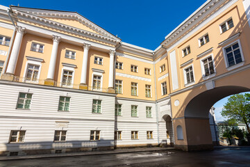 Imperial Lyceum where studied Russian poet Alexander Pushkin in Tsarskoe Selo, Saint Petersburg, Russia