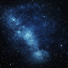 Fototapeta premium Stunning Starry Night Sky Displaying a Vast Galaxy of Twinkling Stars
