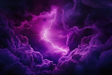 Stormy Purple Clouds