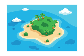 island in the sea