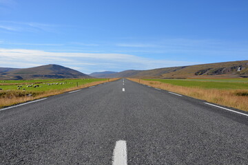 road to the mountains