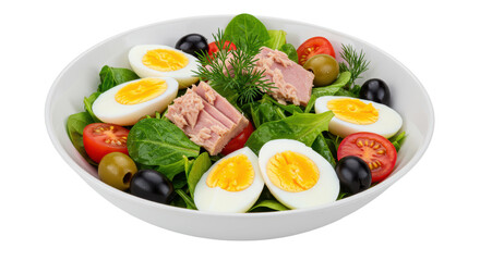 Isolated Tuna Salad