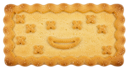 Isolated Smiling Cookie