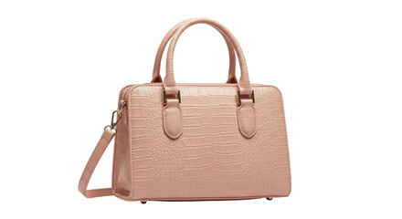 Isolated Pink Handbag