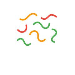 juneteenth wave line decoration