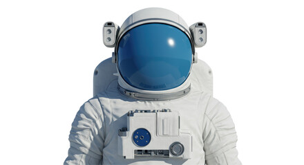 Isolated Astronaut in Space Suit © Luca