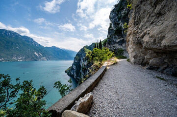 Lago di Garda - a lake in northern Italy.