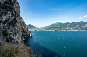 Lago di Garda - a lake in northern Italy.