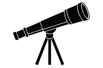 telescope vector icon