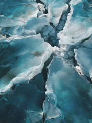 ice on the river