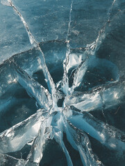 melting ice cube