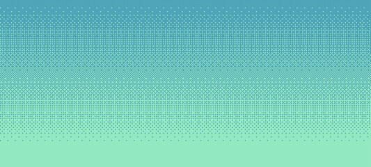 Fototapeta premium pixel art gradient dithering background, 8 bit retro video game style, pixel pattern, mosaic texture, halftone, vector illustration