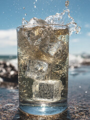 glass of water