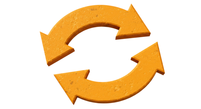 Isolated Recycling Arrows