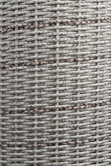 a fragment of a basket made of willow twigs or garden furniture, texture