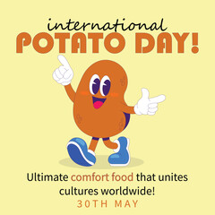 The International Day of Potato on 30 May highlights the crop’s nutritional, economic, and cultural significance, promoting sustainable farming and food security solutions worldwide.