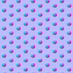 Illustration of 3D pearls or balls or beads on background