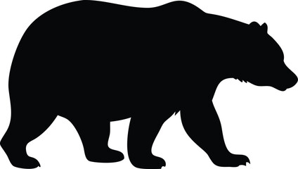 bear vector silhouette