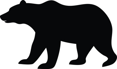 bear vector silhouette
