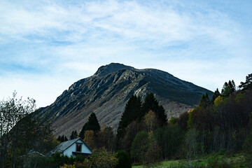 mountain landscape in the mountains