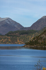 lake in the mountains