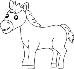 말 색칠 페이지

