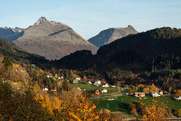 autumn in the alps