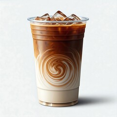 아이스 카페라테 테이크아웃