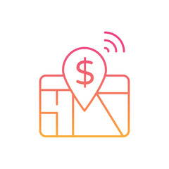 Business Location Icon vector