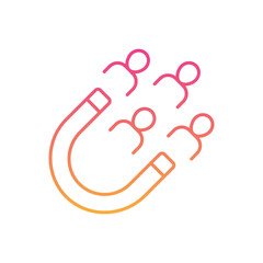 Lead Generation Icon vector