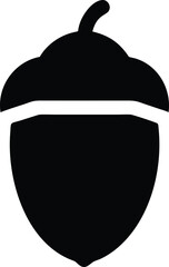 acorn silhouette