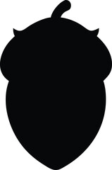 acorn silhouette
