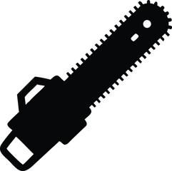chain saw silhouette 