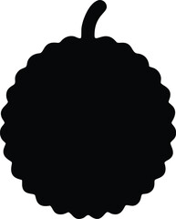 lychee fruit silhouette