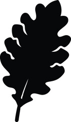 oak leaf silhouette